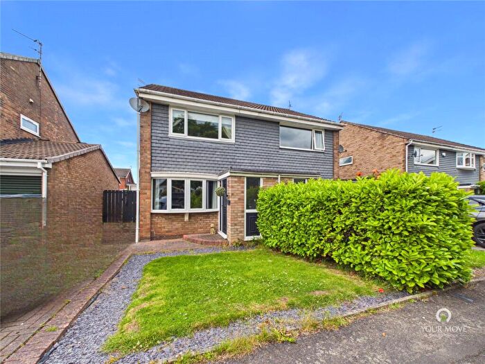 2 Bedroom Semi-Detached House For Sale In Burnside, Ashington, Northumberland, NE63