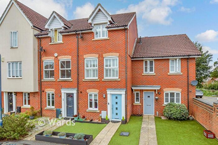 3 Bedroom Terraced House For Sale In Lacock Gardens, Maidstone, Kent, ME15