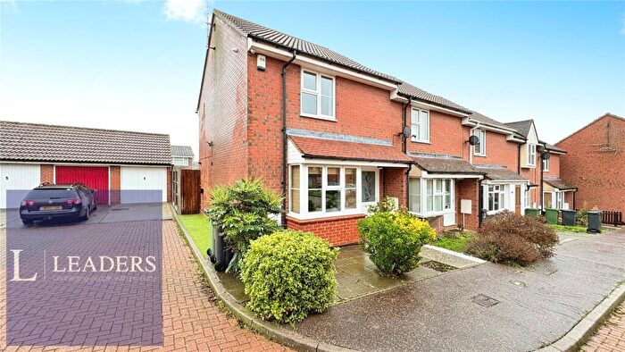 2 Bedroom End Of Terrace House For Sale In Cooks Close, Halstead, Essex, CO9