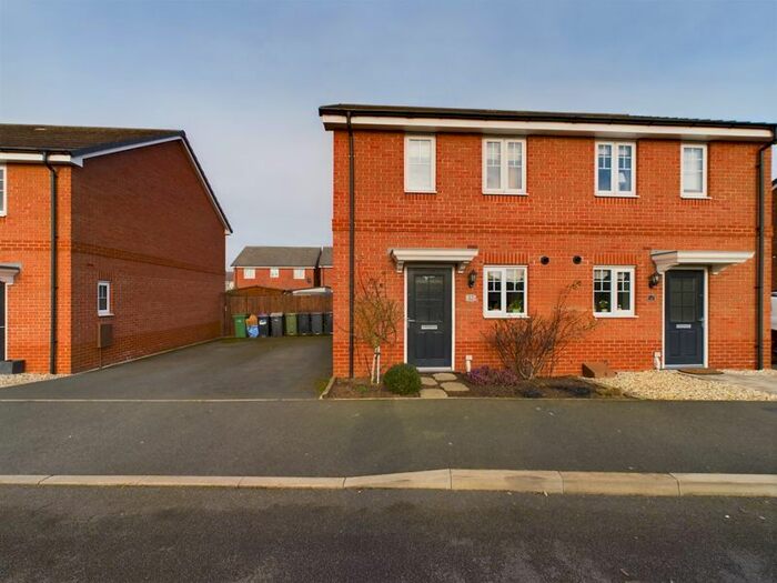 2 Bedroom Semi-Detached House For Sale In Garland Place, Shifnal, Shropshire., TF11