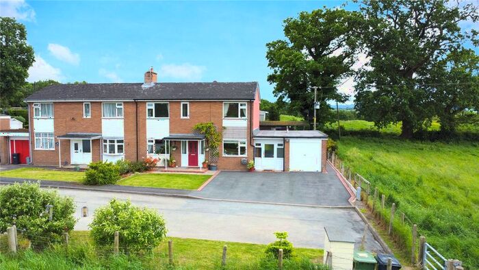 3 Bedroom Semi-Detached House For Sale In Camlad Drive, Forden, Welshpool, Powys, SY21