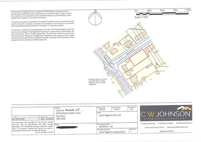 6 Bedroom Land For Sale In Just Off Earlham Green Lane, Close To The Uea, West Norwich, NR5