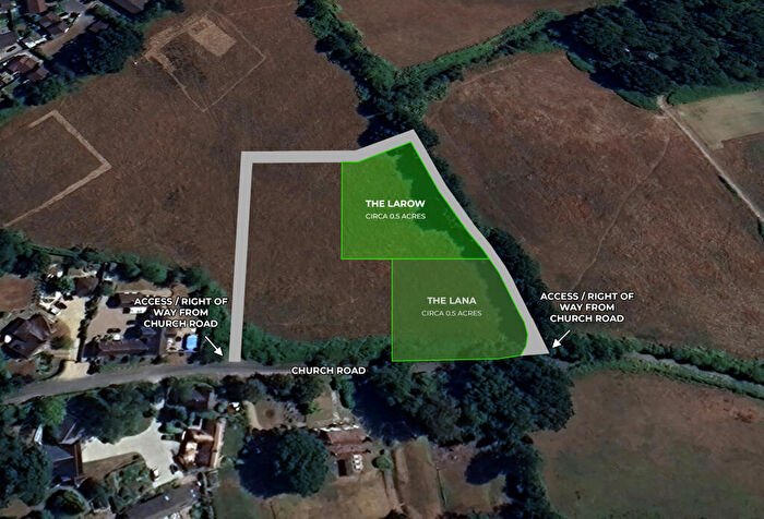 Land For Sale In The Larow, Church Road, Tadley, Hampshire, RG26