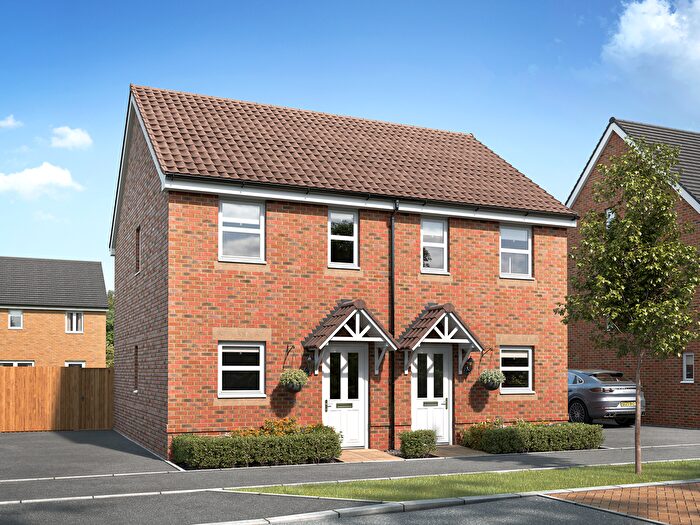 2 Bedroom Semi Detached House For Sale In "The Alnmouth" At Gemini Drive, Off Bath Road, Warminster, BA12
