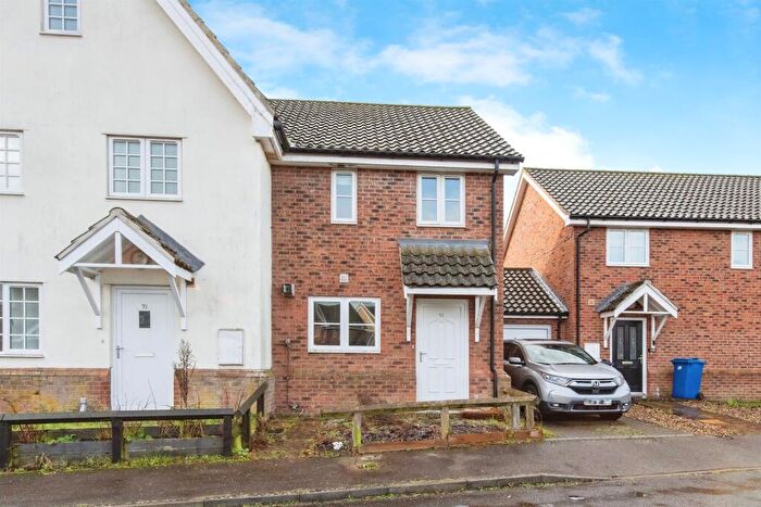 2 Bedroom End Of Terrace House For Sale In Heathlands, Beck Row, Bury St. Edmunds, IP28