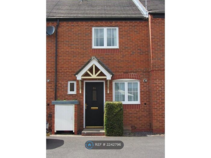 2 Bedroom Terraced House To Rent In Chaplin Close, Loughborough, LE12