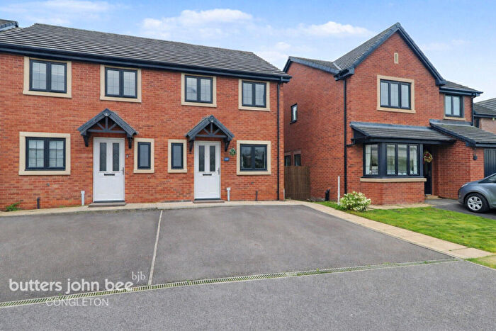 2 Bedroom Semi Detached House For Sale In Honeysuckle Close, Congleton, CW12