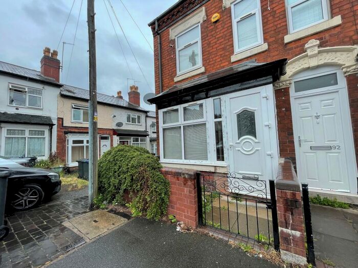 2 Bedroom House To Rent In Allens Road, Birmingham, B18