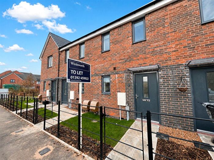 2 Bedroom Terraced House To Rent In Hutchings Drive, Tithebarn, Exeter, EX1