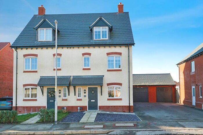 3 Bedroom Semi-Detached House For Sale In Wharmby Street, Hugglescote, Coalville, Leicestershire, LE67