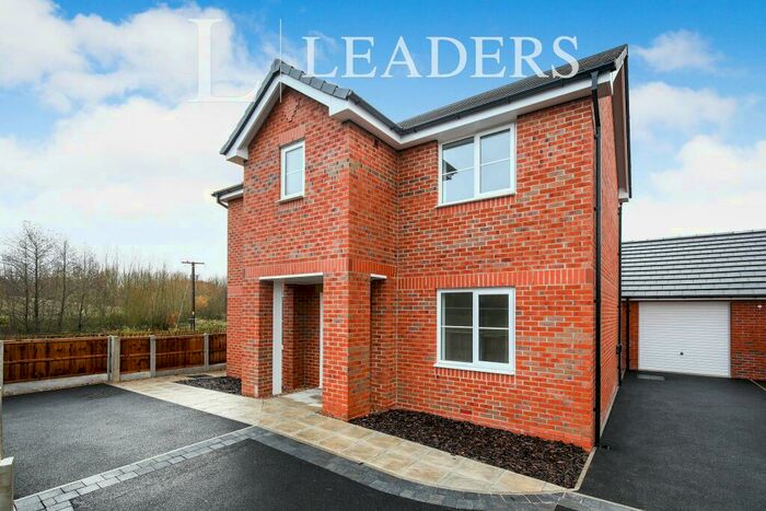 4 Bedroom Detached House To Rent In James Platt Close, CW2