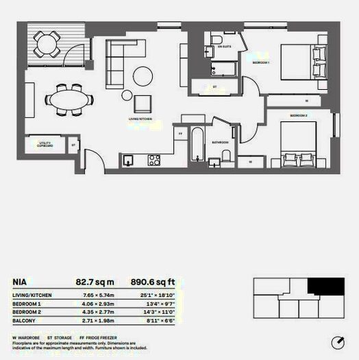 2 Bedroom Apartment To Rent In Author, Kings Cross, York Way, London, N1