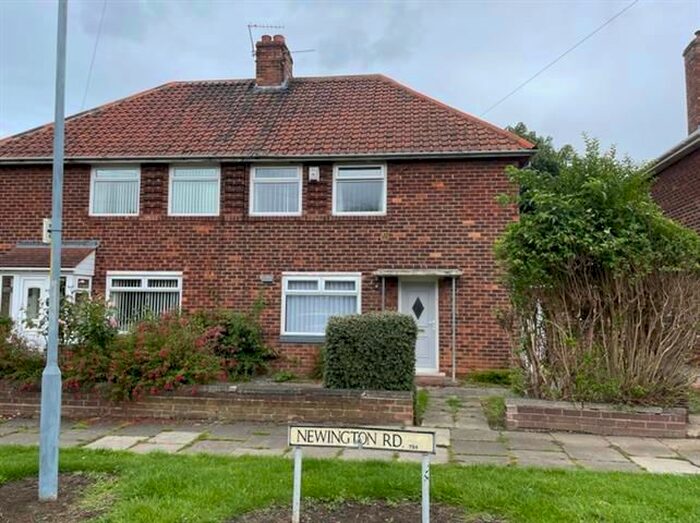 2 Bedroom Semi-Detached House To Rent In Newington Road, Middlesbrough, TS4