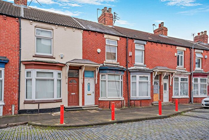 2 Bedroom Terraced House For Sale In Talbot Street, Middlesbrough, TS1