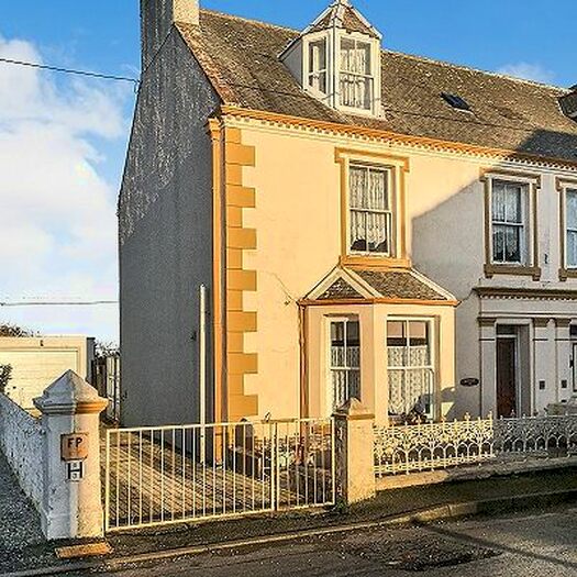 4 Bedroom Semi-Detached House For Sale In Bayview, Stair Street, Drummore, DG9