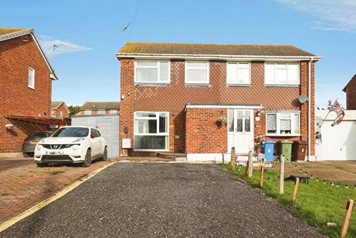 2 Bedroom Semi Detached House For Sale In Windsor Gardens, Warden, Sheerness, Kent, ME12
