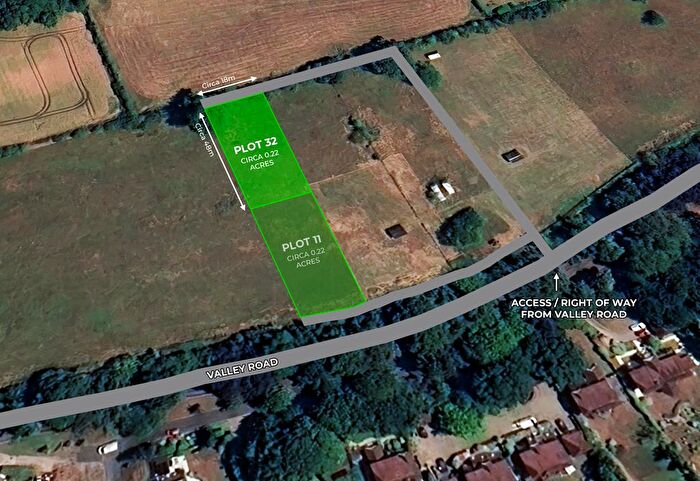 Land For Sale In Plot, Valley Road, Barham, Canterbury, Kent, CT4