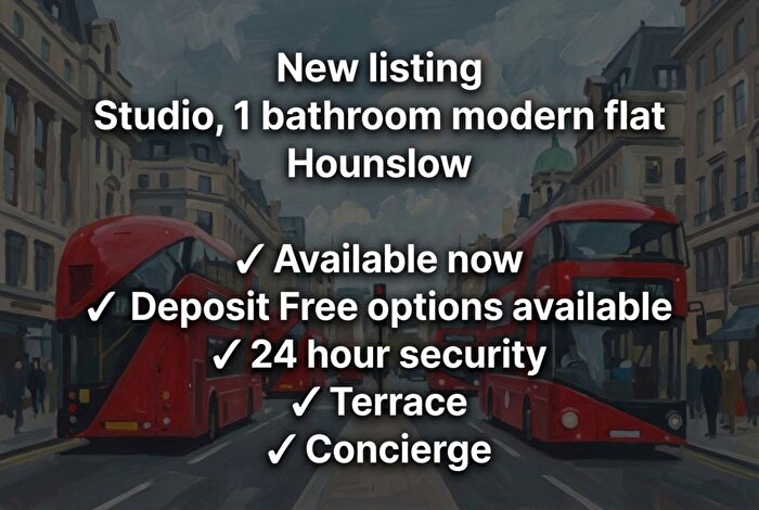 Studio To Rent In Victoria Road, Feltham, TW13