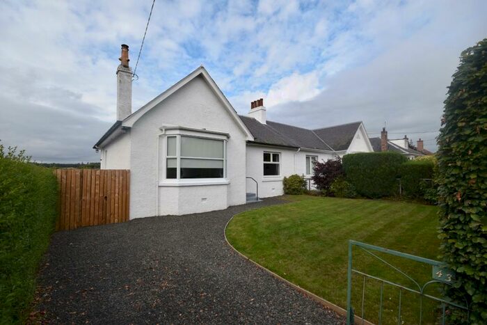 2 Bedroom Semi-Detached Bungalow To Rent In Bonhard Road, Scone, Perthshire, PH2