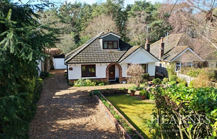 3 Bedroom Detached Bungalow For Sale In Priory Road, West Moors, Ferndown, BH22