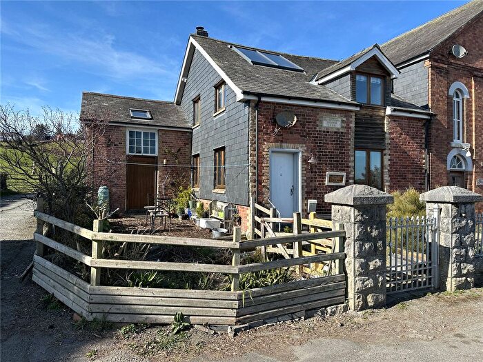 Semi-Detached House For Sale In Trefeglwys, Caersws, Powys, SY17