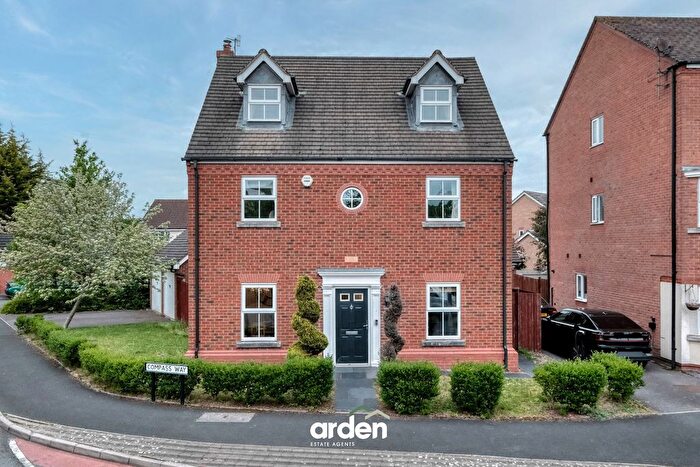 5 Bedroom Detached House For Sale In Compass Way, Bromsgrove, B60