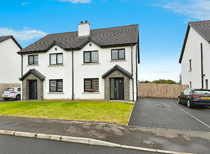 3 Bedroom Semi-Detached House For Sale In Lurgyroe Glen Ardboe, Dungannon, BT71