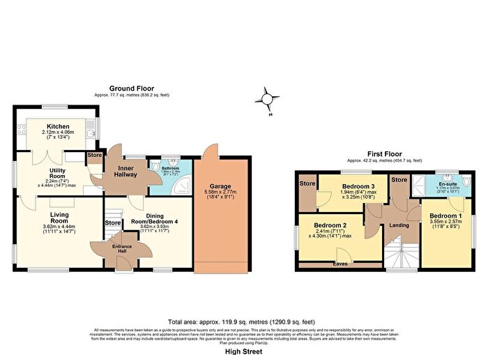 4 Bedroom Detached House For Sale In High Street, Great Wakering, Essex, SS3