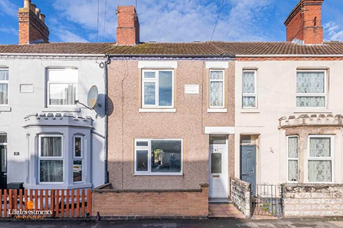 2 Bedroom Terraced House For Sale In Victoria Street, Rugby, Warwickshire, CV21