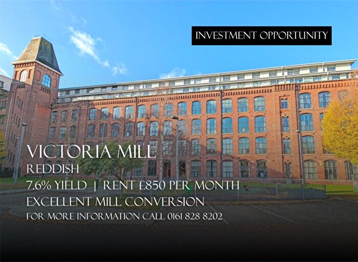 1 Bedroom Apartment For Sale In Victoria Mill, Reddish, Stockport, SK5