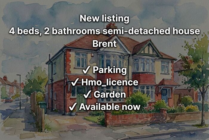 4 Bedroom Semi Detached House To Rent In Sudbury Court Road, Sudbury, Wembley, HA1