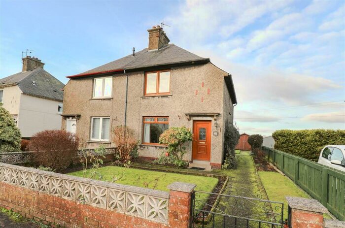 2 Bedroom Semi-Detached House For Sale In Lomond Crescent, Falkland, Cupar, KY15