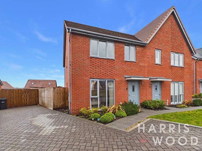 3 Bedroom Semi Detached House For Sale In Bayes Avenue, Coggeshall, Colchester, Essex, CO6