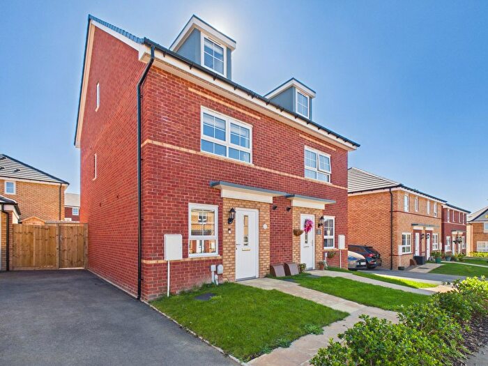 3 Bedroom Semi-Detached House For Sale In Bligny Crescent, Bicton Heath, Shrewsbury, Shropshire, SY3