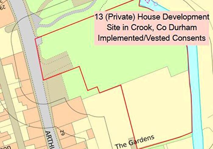 Land For Sale In Land To The East Of Arthur Street, Crook, County Durham, DL15