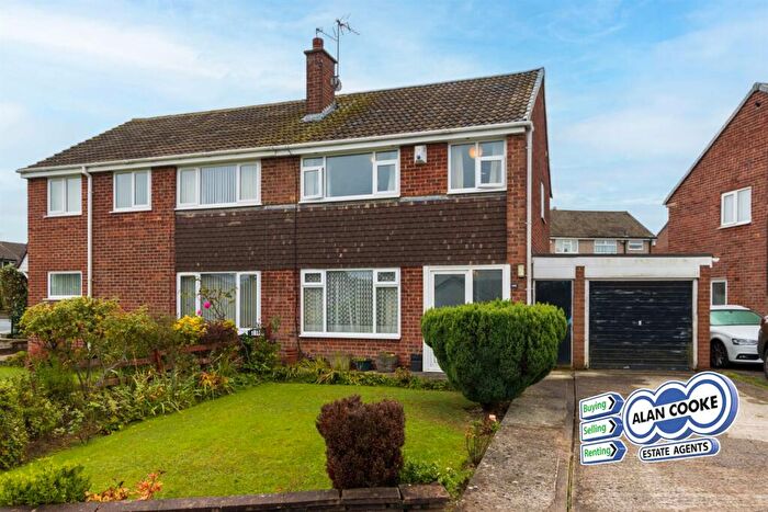 3 Bedroom Semi-Detached House For Sale In Brookhill Drive, Alwoodley, Leeds, LS17