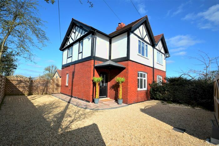 2 Bedroom Semi-Detached House For Sale In Chester Road, Tabley, Knutsford, WA16