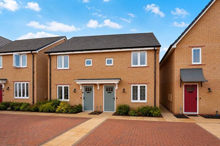 2 Bedroom Semi-Detached House For Sale In Glanville Crescent, Little Paxton, PE19