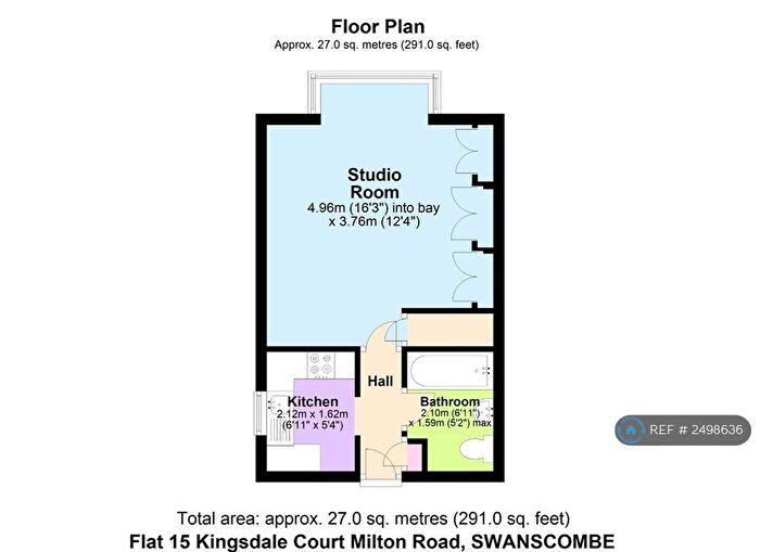 Studio To Rent In Kingsdale Court, Swanscombe, DA10
