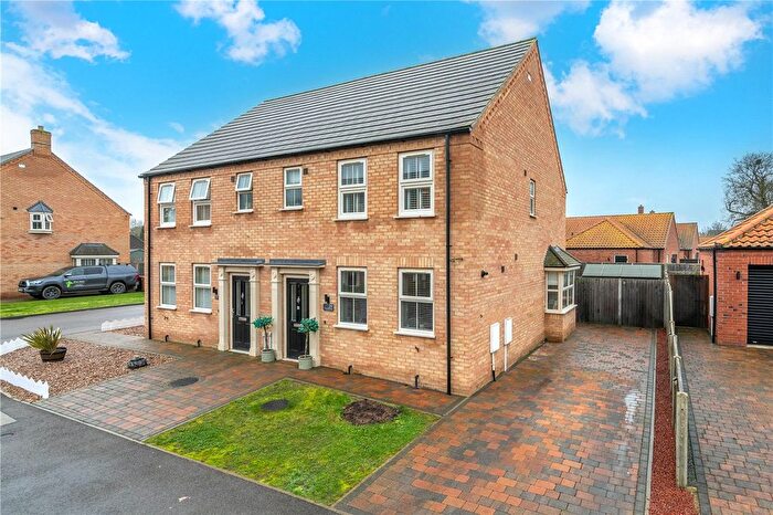 3 Bedroom Semi Detached House For Sale In Dickinson Road, Heckington, Sleaford, Lincolnshire, NG34