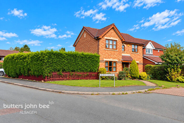 4 Bedroom Detached House For Sale In Burns Close, Rode Heath, ST7