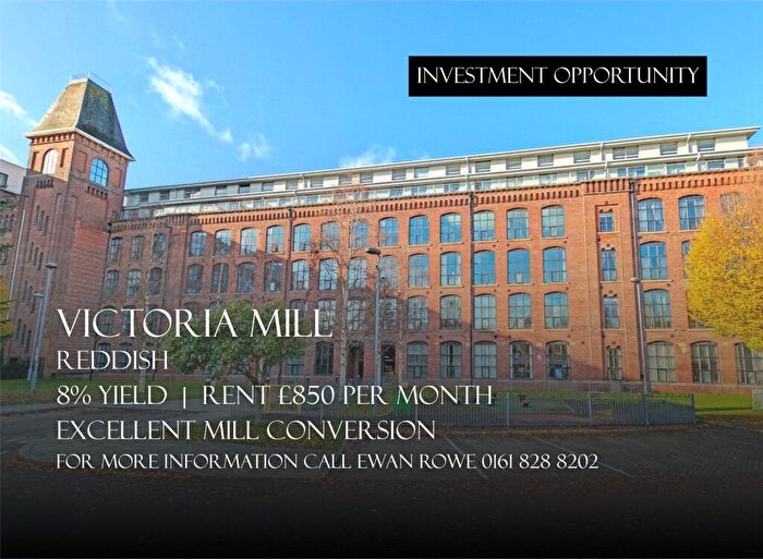 1 Bedroom Apartment For Sale In Victoria Mill, Reddish, Stockport, SK5
