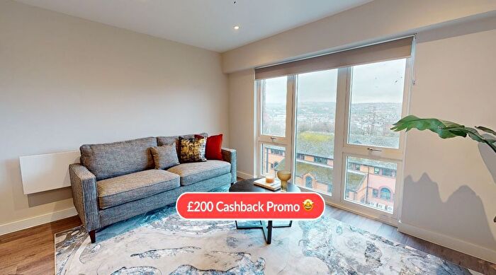3 Bedroom Flat To Rent In Bloomery Place, Sheffield, S1