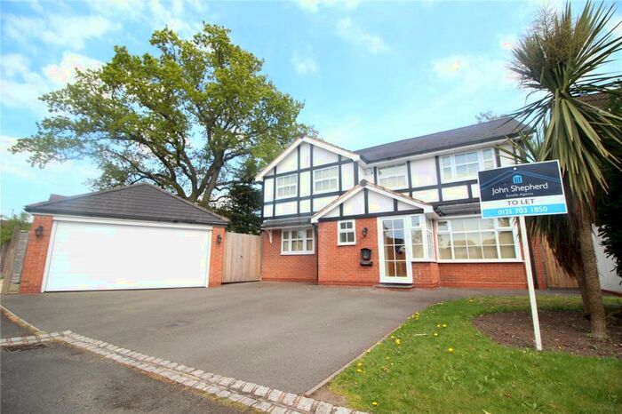 4 Bedroom Detached House To Rent In Winthorpe Drive, Solihull, B91
