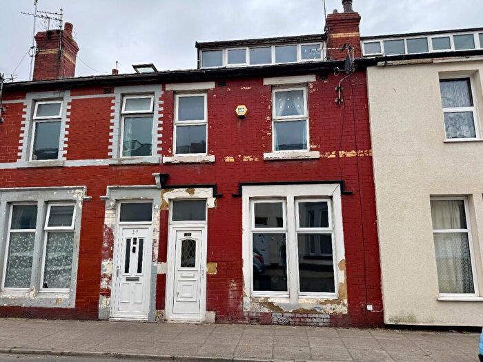 3 Bedroom Terraced House For Sale In Erdington Road, Blackpool, Lancashire, FY1