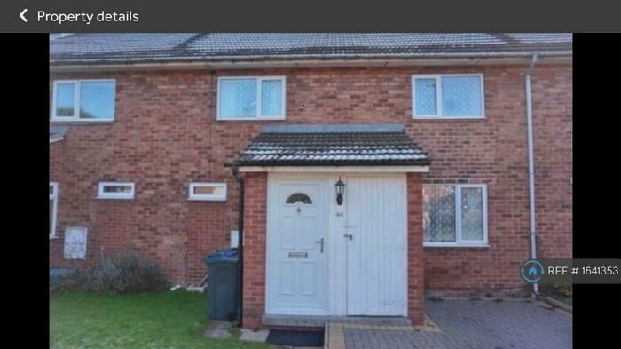 3 Bedroom Terraced House To Rent In Trenchard Close, Sutton Coldfield, B75