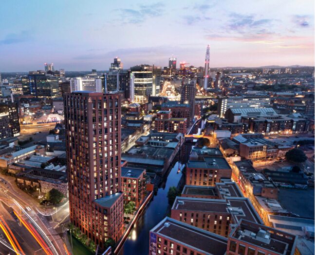 2 Bedroom Apartment For Sale In Princip Street, Birmingham, West Midlands, B4