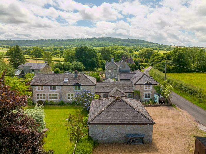 5 Bedroom Detached House For Sale In Family Home Nr Bruton, Large Garden And Land, BA10