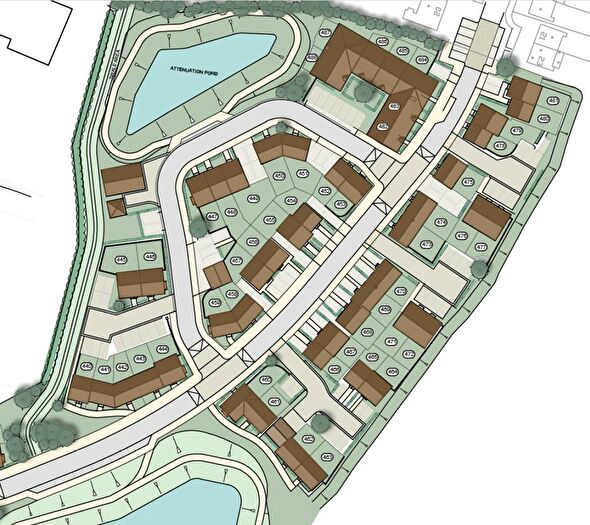 2 Bedroom Semi-Detached House For Sale In Plot Markham Fields, Markham Avenue, Weymouth, DT4