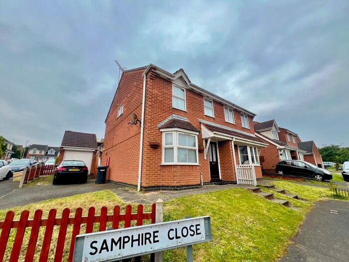 3 Bedroom Semi-Detached House To Rent In Samphire Close, Leicester, Leicestershire, LE5